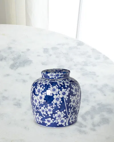 Park Hill Collection Imperial Ceramic Floral Ginger Jar