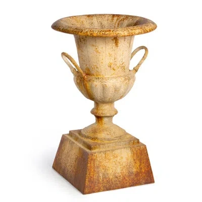 Park Hill Collection Iron Pot Planter