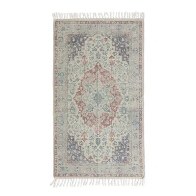 Park Hill Collection Rectangle 3' X 5 Cotton Area Rug In Nutmeg