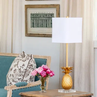 Park Hill Collection Southern Classic Buffet Lamp In Burnished Maize