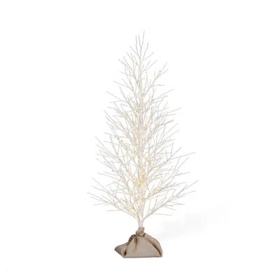 Park Hill Collection Winter Wonderland 5' Lit Tree In Neutral