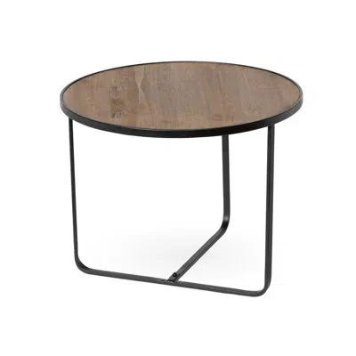Park Hill Collection Wood And Iron Buffet Riser Short In Brown