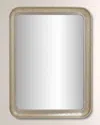 Park Hill Collections Cove 40" Portrait Mirror In Silver