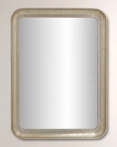 Park Hill Collections Cove 40" Portrait Mirror In Silver