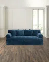 Park Hill Collections Estate Sofa, 91" In Purple