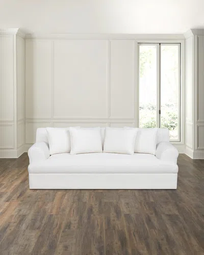 Park Hill Collections Estate Sofa, 91" In White