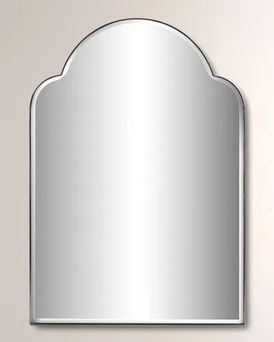 Park Hill Collections Island Manor 40" Wall Mirror In Silver