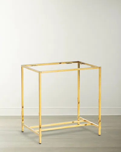 Park Hill Collections St. Tropez Table Base In Gold