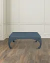 Park Hill Collections Worth Avenue Cocktail Table In Purple