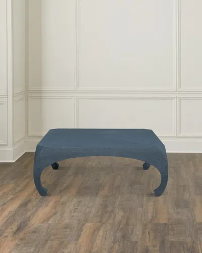 Park Hill Collections Worth Avenue Cocktail Table In Purple