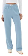 Parke Boxer Sweatpants Sky In Blue