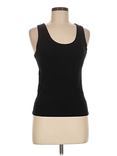 Pre-owned Parke Tank Top Black Strapless Neckline Tops
