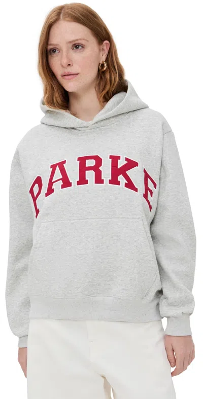 Parke Varsity Hoodie Classic Grey