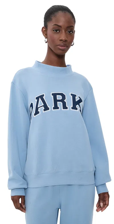 Parke Varsity Sweatshirt Sky/denim