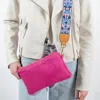 Parker And Hyde Crossbody Handbag In Pink