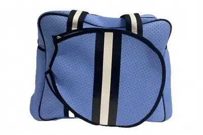 Parker And Hyde Women's Tennis Bag In Baby Blue