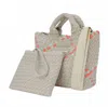 Parker And Hyde Women's Woven Mini Tote In Multi