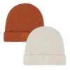 Parker Baby Co. Kids'  Baby Beanies In Clay/snow