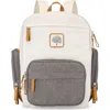 Parker Baby Co. Birch Bag Mini Diaper Backpack In Cream