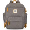 Parker Baby Co. Birch Bag Mini Diaper Backpack In Gray