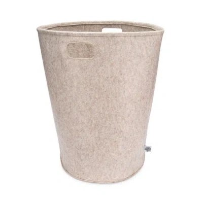 Parker Baby Co. Felt Laundry Hamper In Neutral