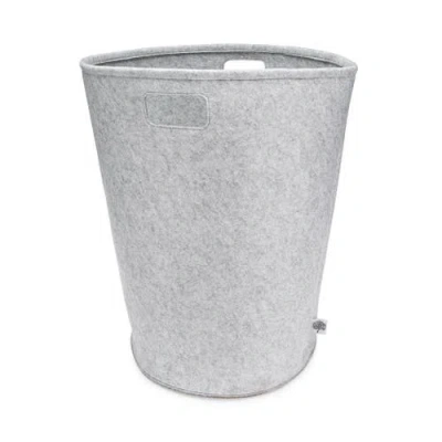 Parker Baby Co. Felt Laundry Hamper In Gray