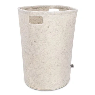 Parker Baby Co. Felt Laundry Hamper In Neutral