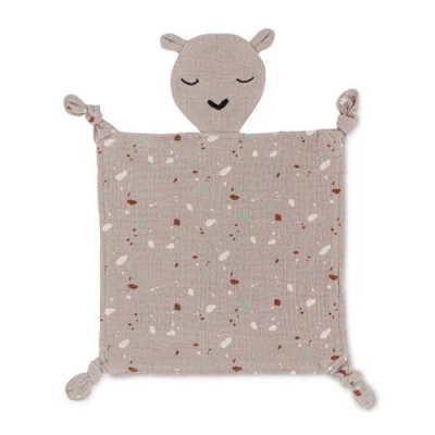 Parker Baby Co. Muslin Lovey In Alpaca