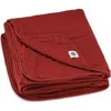 Parker Baby Co. Muslin Quilt In Crimson