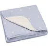 Parker Baby Co. Muslin Quilt In Gray
