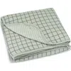 Parker Baby Co. Muslin Quilt In Sage Windowpane