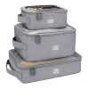 Parker Baby Co. Kids'  Packing Cube Set In Gray Buffalo