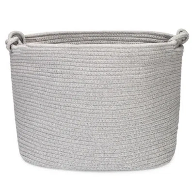Parker Baby Co. Rope Cube Storage Basket In Animal Print