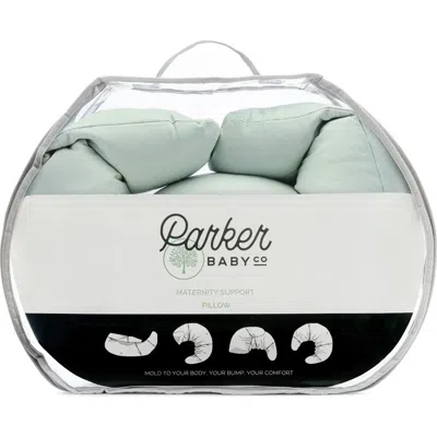 Parker Baby Co. The Croissant Pregnancy Pillow In Pewter
