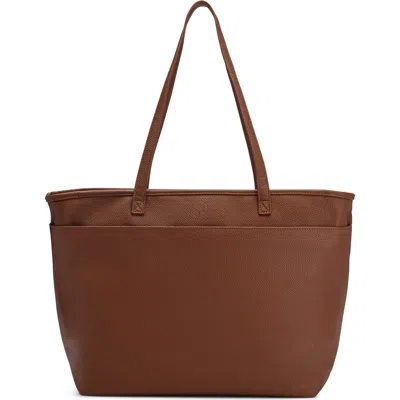 Parker Baby Co. Willow Tote In Brown