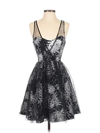 Pre-owned Parker Black Cocktail Dress In Black