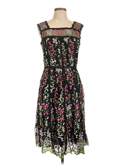 Pre-owned Parker Black Cocktail Dress In Black