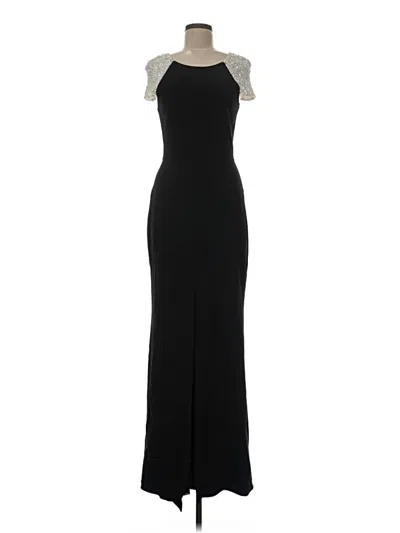 Pre-owned Parker Black Cocktail Dress In Black
