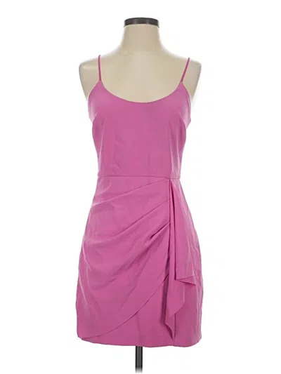 Pre-owned Parker Black Cocktail Dress In Pink