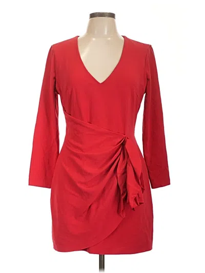 Pre-owned Parker Black Cocktail Dress In Red