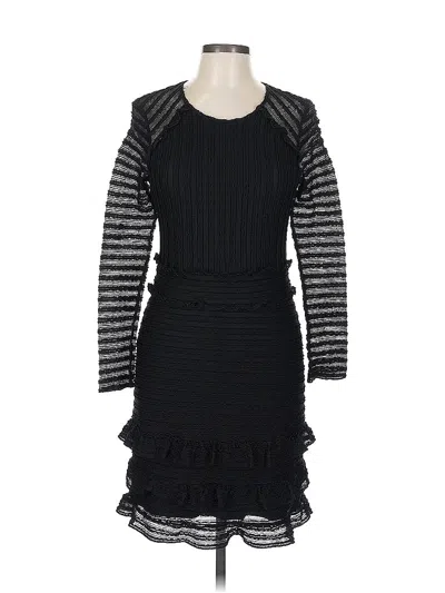 Pre-owned Parker Casual Dress In Black