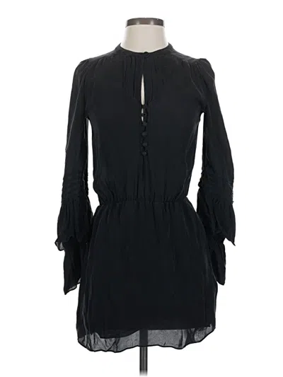 Pre-owned Parker Casual Dress In Black