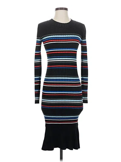Pre-owned Parker Casual Dress In Black