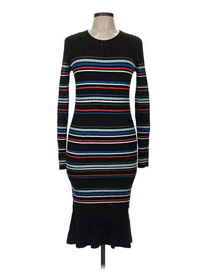 Pre-owned Parker Casual Dress In Black