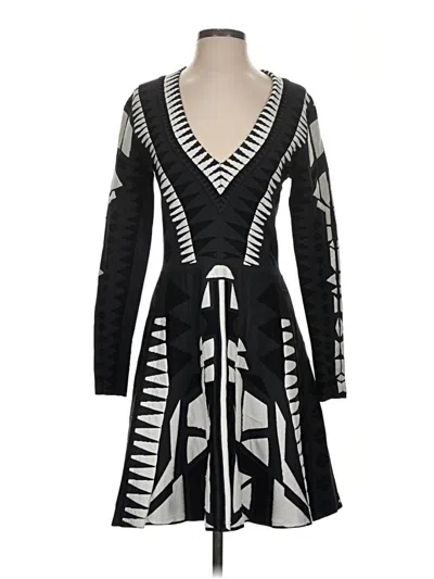 Pre-owned Parker Casual Dress In Black