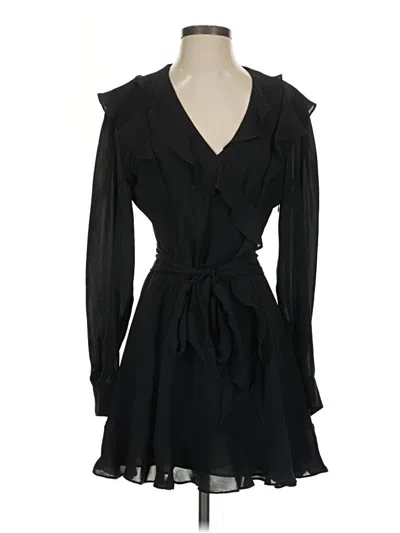 Pre-owned Parker Casual Dress In Black