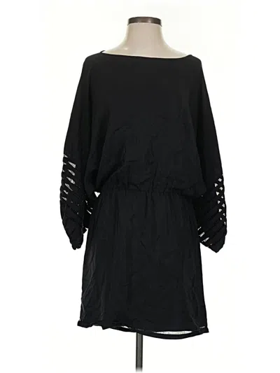 Pre-owned Parker Casual Dress In Black