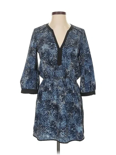 Pre-owned Parker Casual Dress In Blue