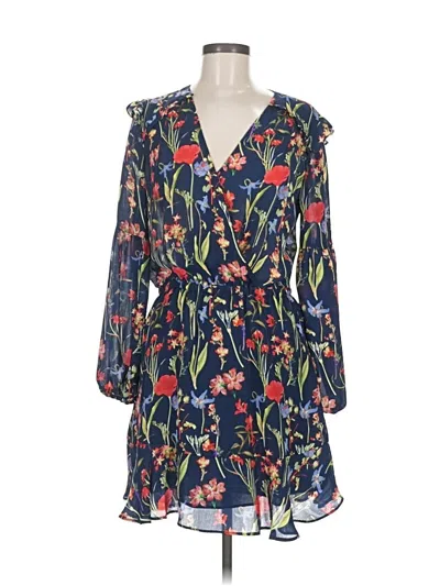 Pre-owned Parker Casual Dress In Blue