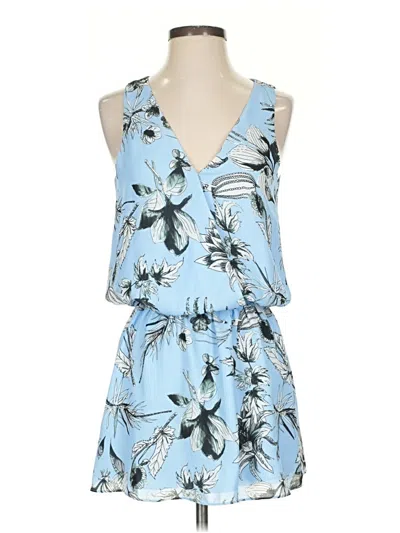 Pre-owned Parker Casual Dress In Blue